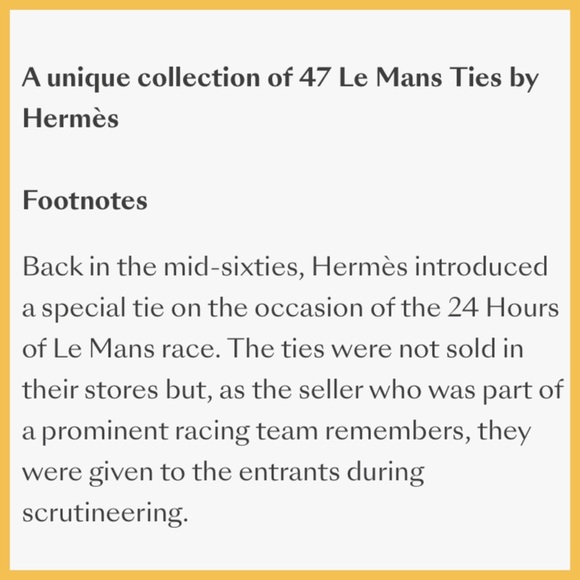Hermès Les Mans Race Car Tie - Picture 6 of 8